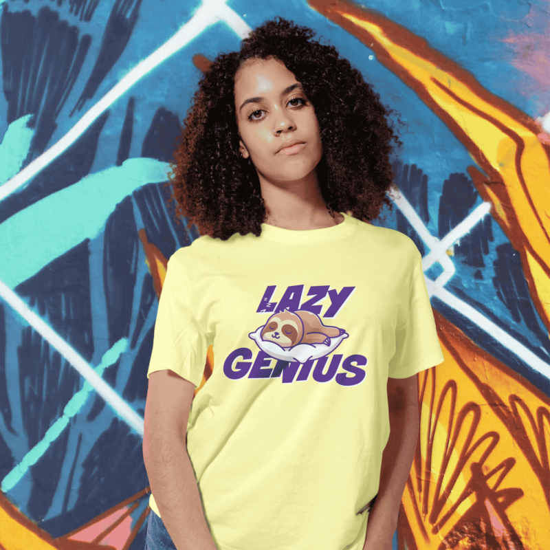 Lazy Genius Tshirt - Image 2